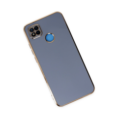 Xiaomi Redmi 9c Kılıf Volet Silikon - Mavi