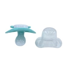 BabyTime BT130 Silikon Damaklı Emzik No 3 - Turkuaz