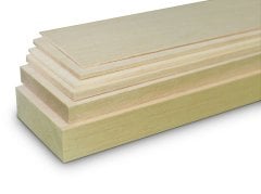 Balsa Levha 10x100cm 2mm 5'li Paket