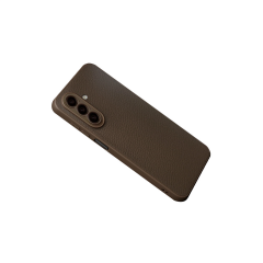 Samsung Galaxy A37 5g Thermax Silikon Kılıf - Kahverengi