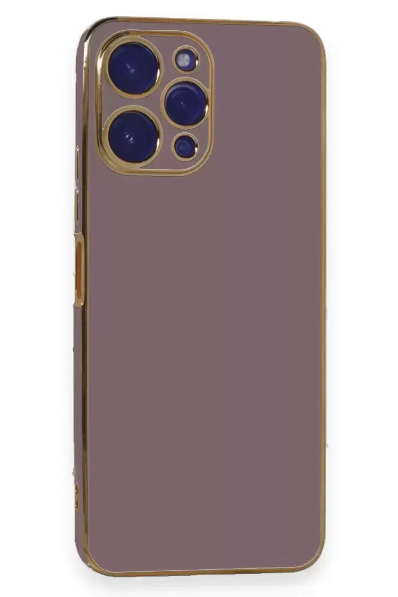 Newface Xiaomi Poco M6 Pro 5g Kılıf Volet Silikon - Mor