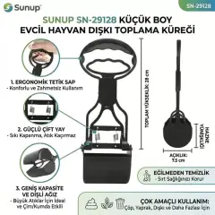Sunup Sn-29128 Küçük Boy Evcil Hayvan Dışkı Toplama Küreği