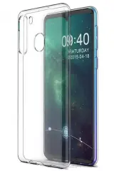 Newface Samsung Galaxy A11 Kılıf Lüx Şeffaf Silikon