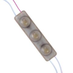 Powermaster 12 Volt 1.5 Watt Soğuk Beyaz Yanıp Sönen Parlak Tek Renk 6916 - 2835 69 X 16 Mm Ip65 160 Derece Modül Led