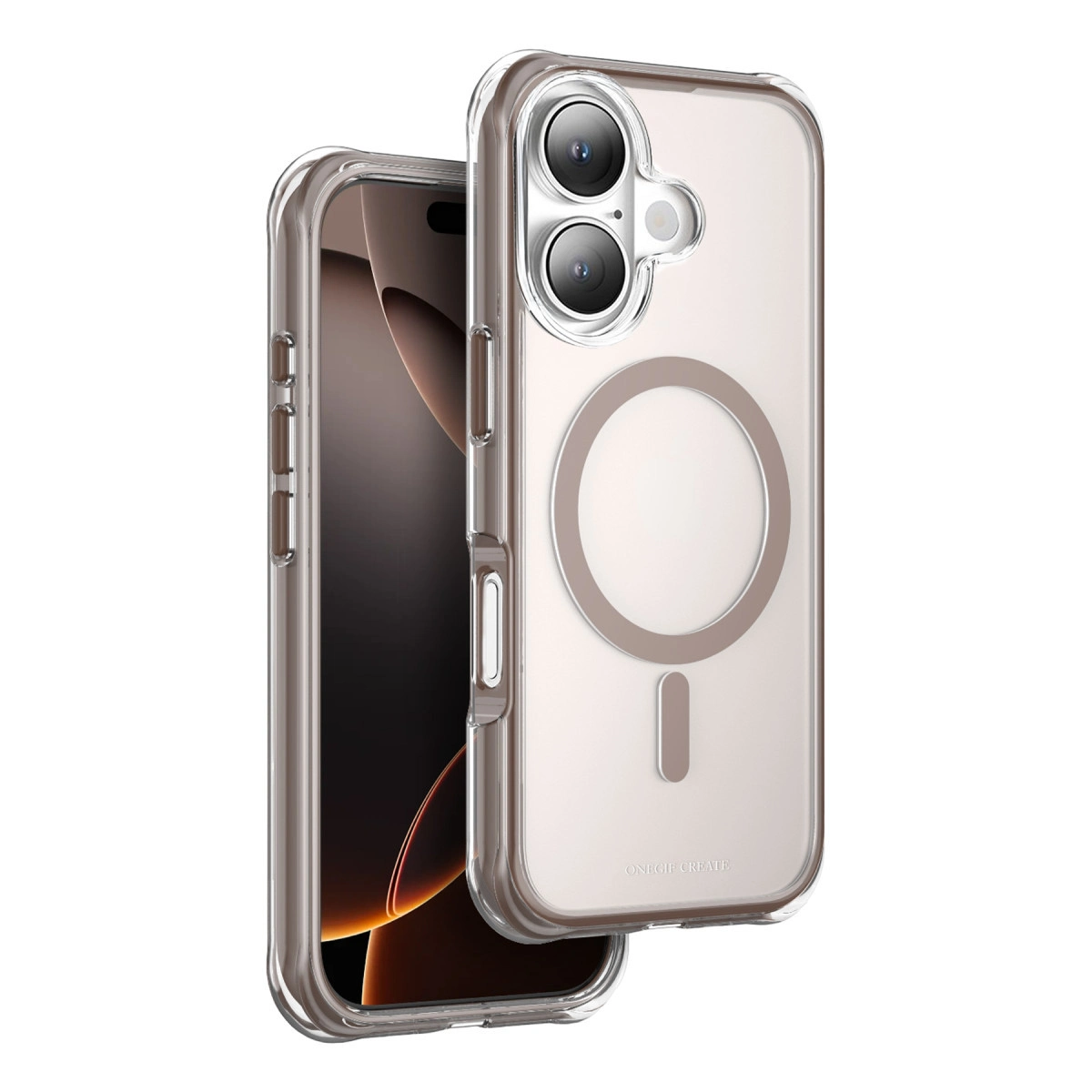 Onegif  İphone 16 Hulk Magsafe Kapak - Çöl Titanyum