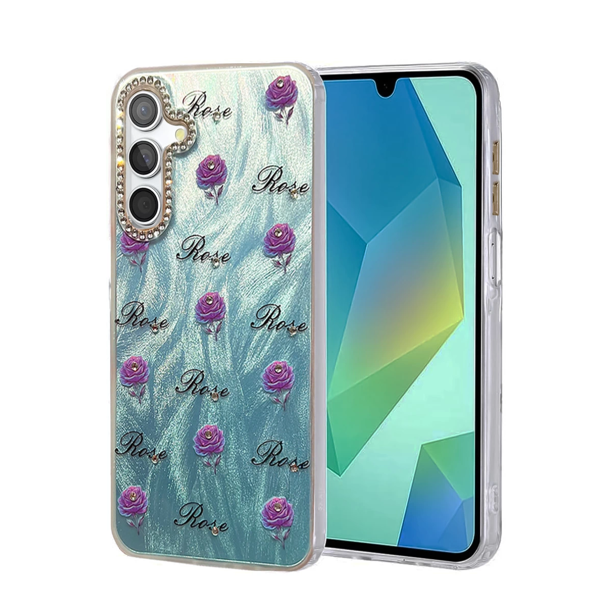 Samsung Galaxy S23 Fe Kılıf Blade Aynalı Desenli Kapak - Desen 9
