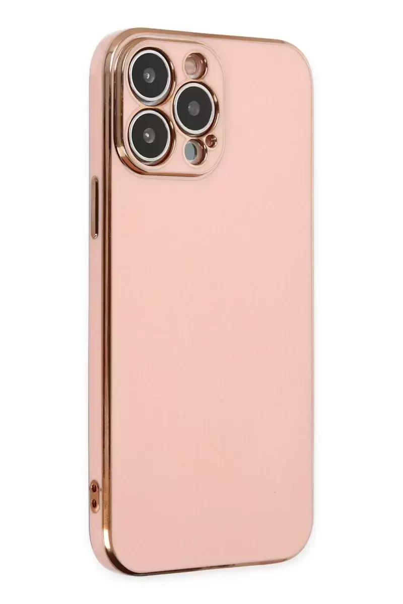 Newface Apple İphone 14 Pro Kılıf Volet Silikon - Pembe