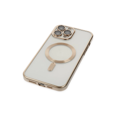 İphone 13 Pro Kılıf Kross Magneticsafe Kapak - Gold