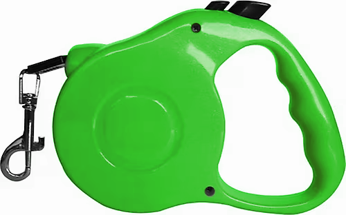 Karamel Pet Otomatik  Köpek Gezdirme Tasması Medium 5 Metre 15 kg Yeşil