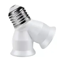 Ledx Dy-101 E27 Duy Çoğaltıcı (tek Duydan Çift E27 Lamba Bağlantısı)