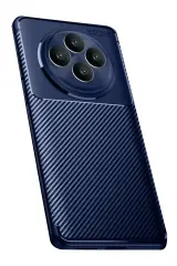 Newface Oppo Reno 11 Fs Kılıf Auto Focus Karbon Kapak - Lacivert