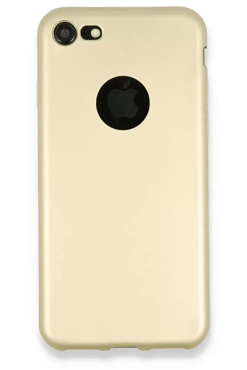 Newface İphone 7 Kılıf First Silikon - Gold