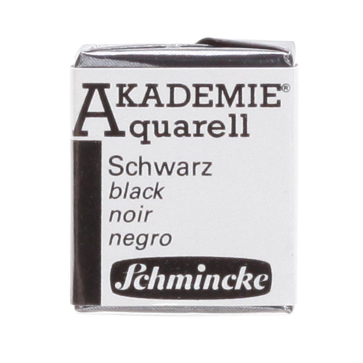 Akademie Yarım Tablet Suluboya - Black