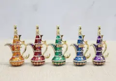 Swarovski Taşlı Minik Figür - Mini İbrik Model 2