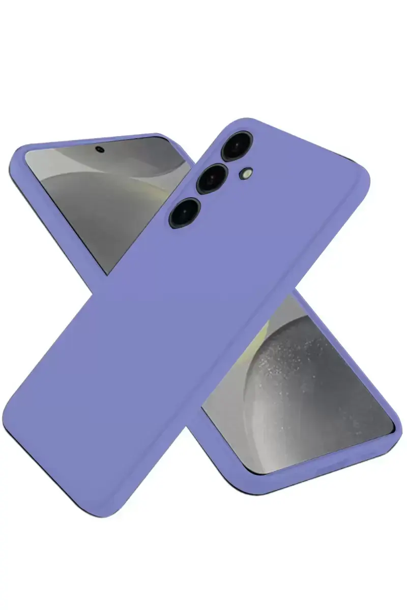 Newface Samsung Galaxy A56 Kılıf Nano İçi Kadife Silikon - Lila