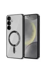 Newface Samsung Galaxy S23 Kılıf Kross Magneticsafe Kapak - Siyah