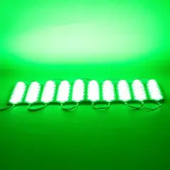 Powermaster 12 Volt 4 Watt Yeşil 3030 10 X 53.8 Mm Ip65 260 – 280 Lümen 180 Derece Modül Led