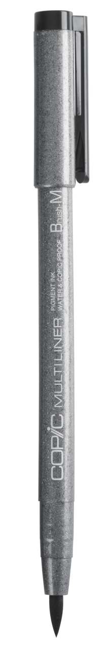 Multiliner Siyah Fırça Uçlu - BM