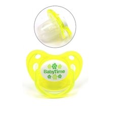 BabyTime BT132 Silikon Damaklı Emzik No 2 - Yeşil