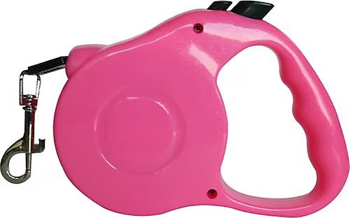 Karamel Pet Otomatik  Köpek Gezdirme Tasması Medium 5 Metre 15 kg Pembe