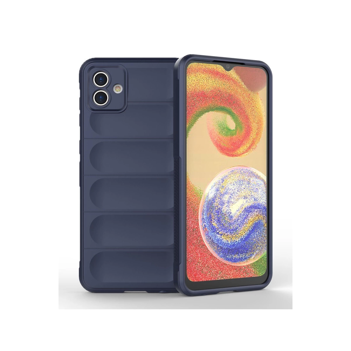 Samsung Galaxy A04 Kılıf Optimum Silikon - Lacivert