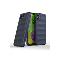 Samsung Galaxy A04 Kılıf Optimum Silikon - Lacivert