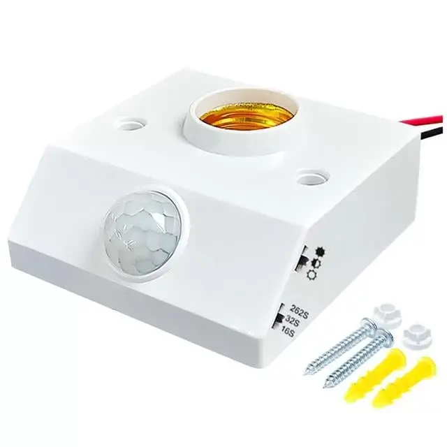 Ledx Dy-102 Abs 360 Pır Hareket Sensörlü E27 Duy Aparatı