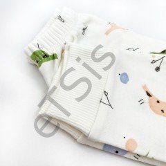 Sema Baby Happy Birds Bebek Pijama Takımı 3-6 Ay