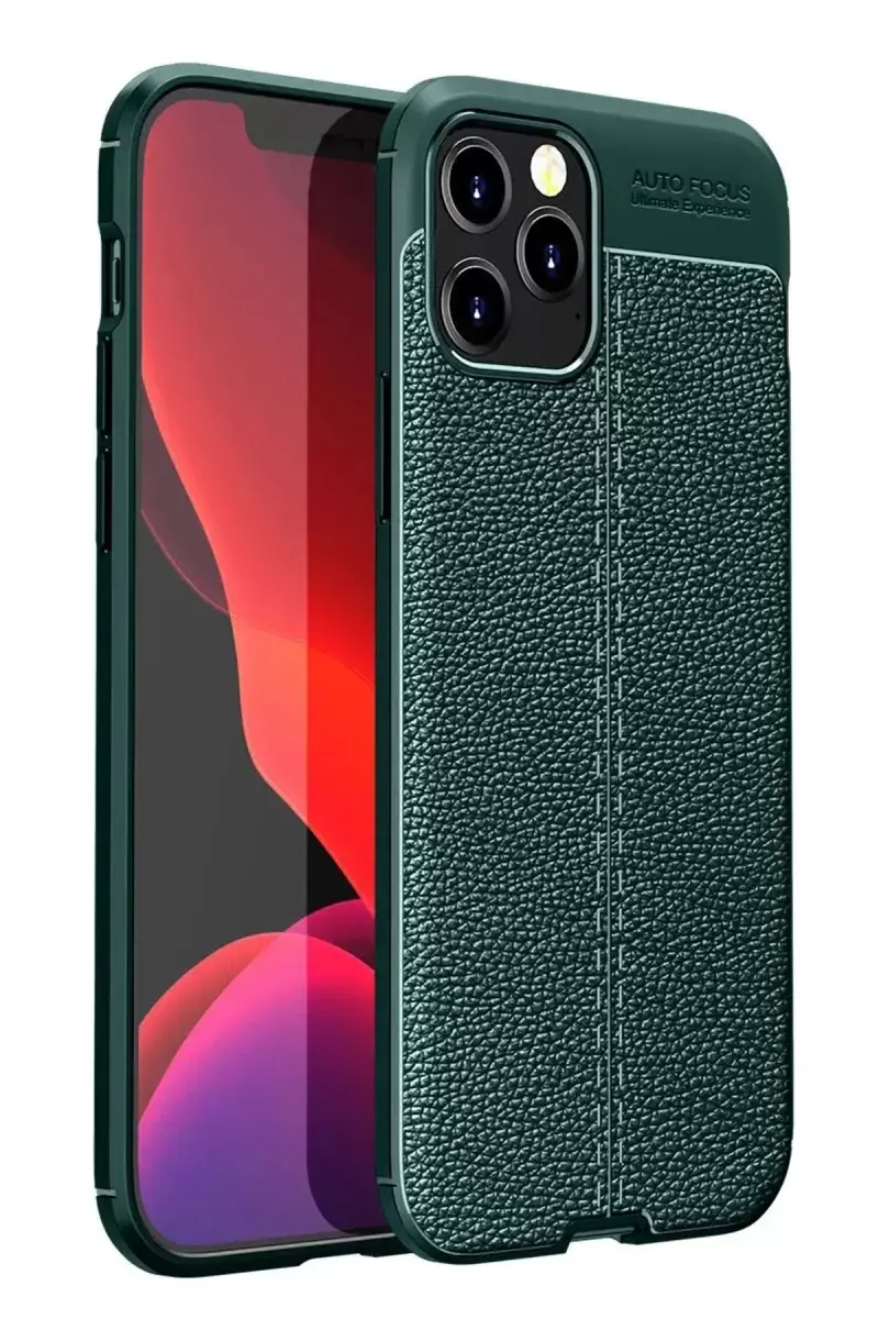 Newface Apple İphone 12 Pro Kılıf Auto Focus Kapak - Yeşil