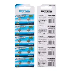 Tianqiu Ag3 Lr41 Alkalin Saat Pili 10'lu Paket