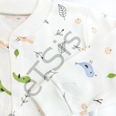 Sema Baby Happy Birds Bebek Pijama Takımı 6-9 Ay