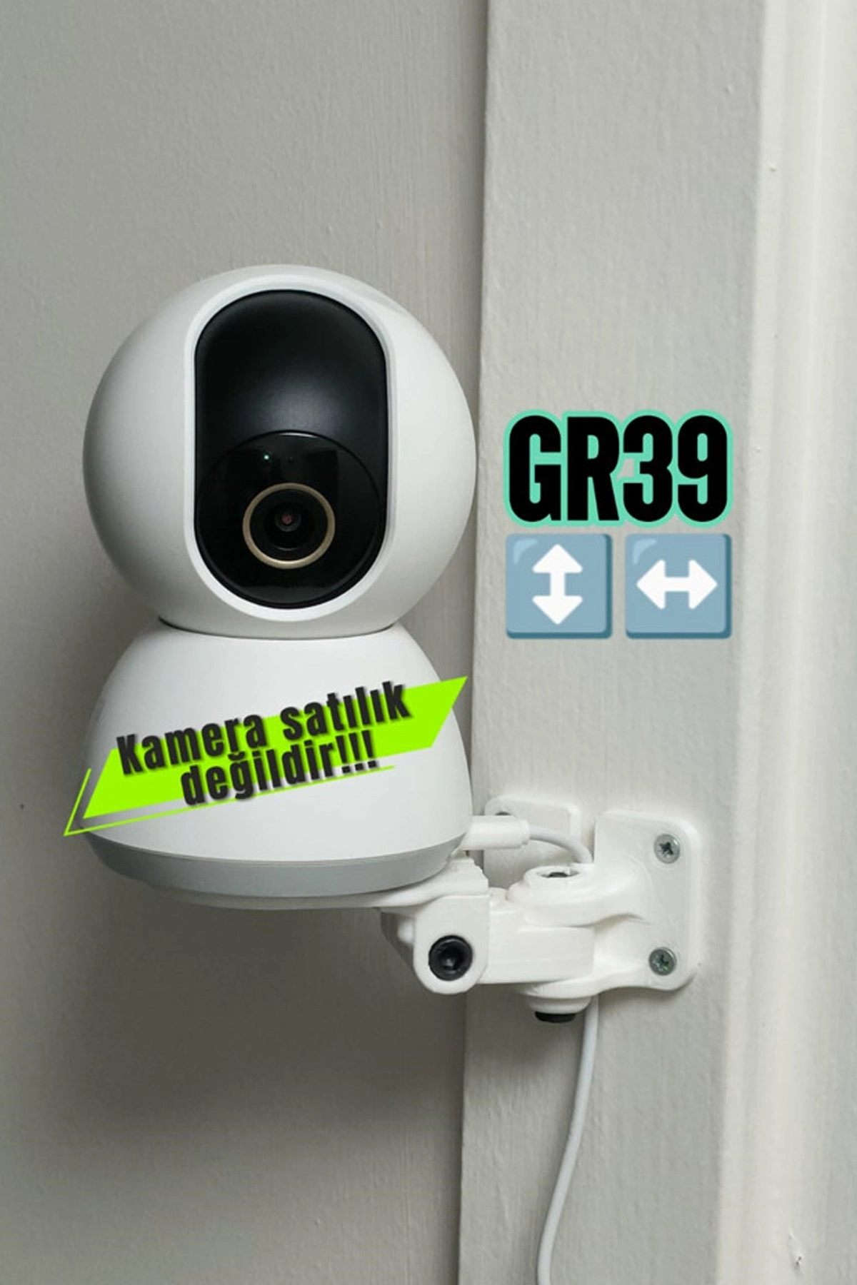 Gr56  Mi 360° Home Güvenlik Kamerası Hareketli Duvar Montaj Aparatı