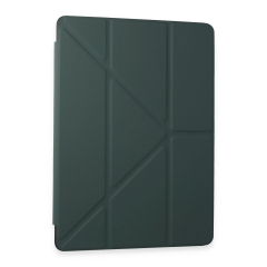 Samsung Galaxy Tab A9 Kılıf Kalemlikli Mars Tablet Kılıfı - Koyu Yeşil