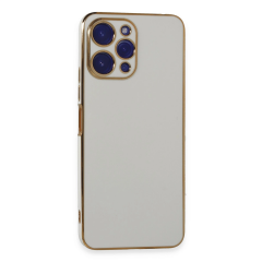 Xiaomi Poco M6 Pro 5g Kılıf Volet Silikon - Beyaz