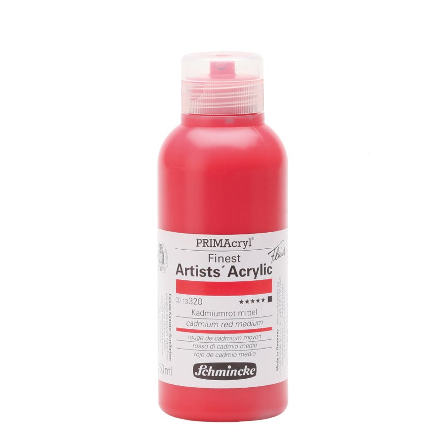 PRİMAcryl Artist Akrilik Boya - Cadmium Red Medium - 250ml - Seri 3
