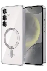 Newface Samsung Galaxy A36 Kross Magneticsafe Kapak - Gümüş