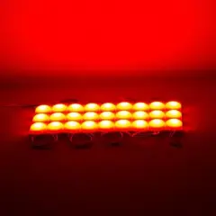 Powermaster 24 Volt 1.5 Watt Kırmızı 2835 Cob Modül Led