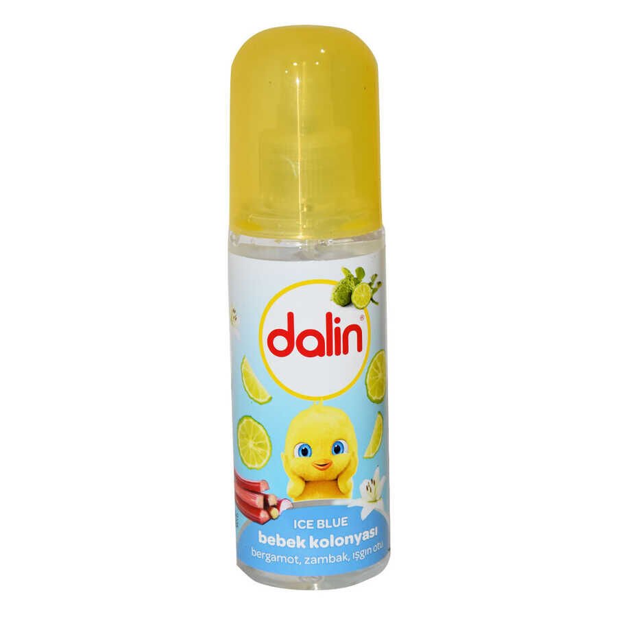 Ice Blue Bebek Kolonyası Bergamot Zambak Işgın Otu Kokulu 65 Derece 150 ML
