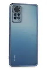 Newface Xiaomi Redmi Note 11 Pro Kılıf Razer Lensli Silikon - Açık Mavi