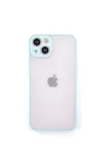 Newface Apple İphone 14 Kılıf Montreal Silikon Kapak - Turkuaz