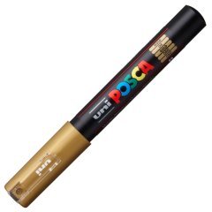 Posca PC-1M Boyama Markörü 0.7 mm Altın