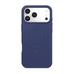 İphone 17 Pro Max Regal Magsafe Standlı Kapak - Lacivert