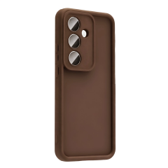 Samsung Galaxy A57 5g Viera Silikon - Kahverengi