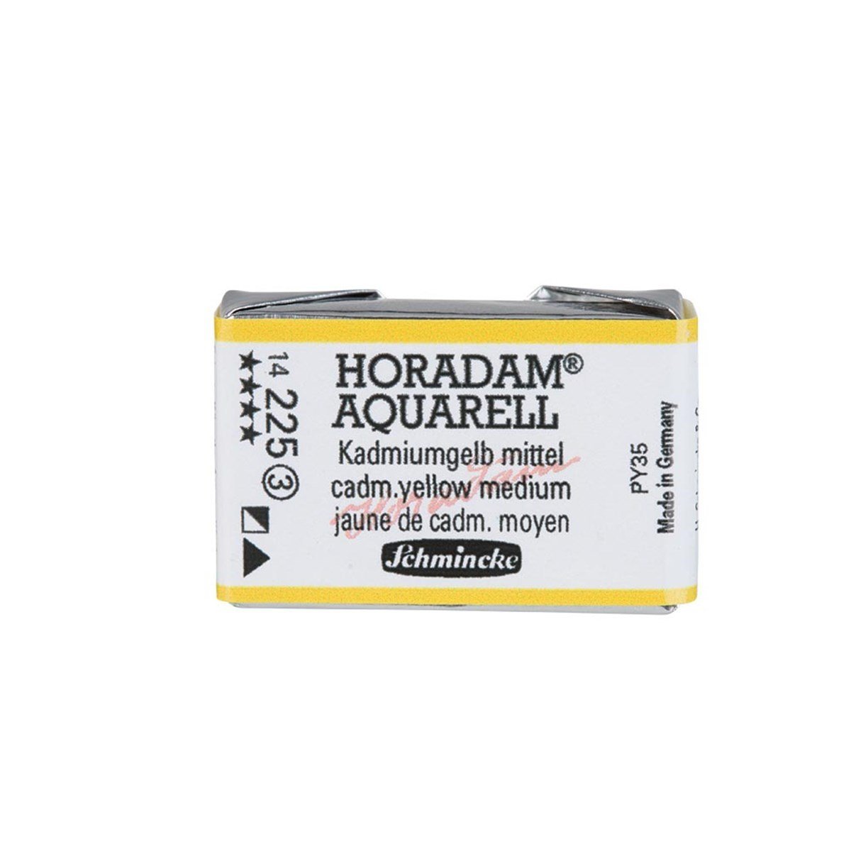 Horadam Artist Tam Boy Tablet Suluboya - Cadmium Yellow Medium - Seri 3