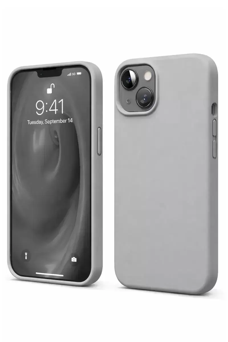 Newface Apple İphone 14 Kılıf First Silikon - Gri