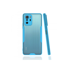 Xiaomi Poco X3 Gt Kılıf Platin Silikon - Mavi