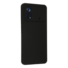 Xiaomi Poco X4 Pro 5g Kılıf Nano İçi Kadife Silikon - Siyah