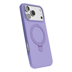 İphone 17 Pro Max Regal Magsafe Standlı Kapak - Lila