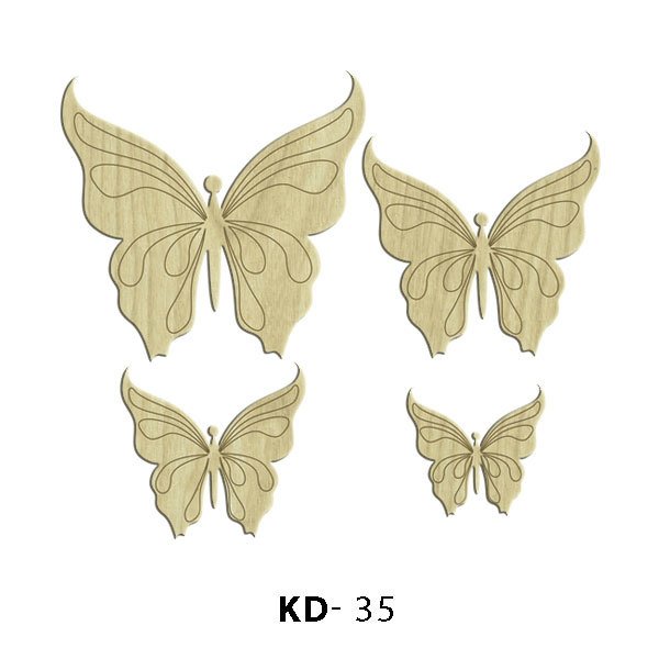 Ahşap Lazer Kesim - KD35