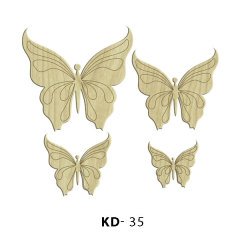 Ahşap Lazer Kesim - KD35